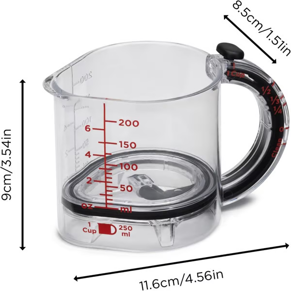 4-in-1 Adjustable Measuring Cup