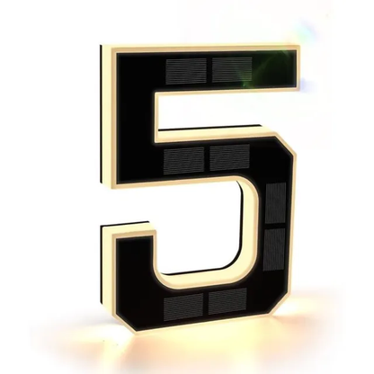 🔥Solar Lighted House Numbers for Outside