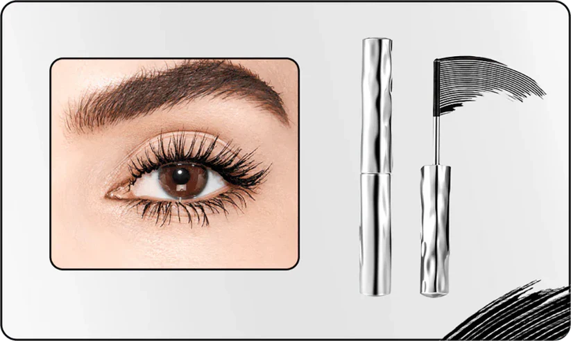 Waterproof & Sweatproof Lengthening & Curling Mascara