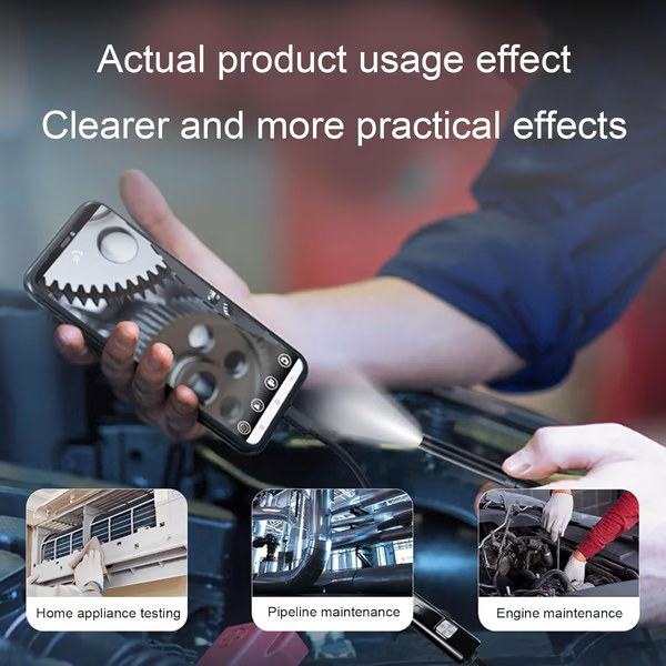 🔎 Plug-and-play endoscope camera – Compatible with Android, USB, and TC