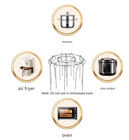 🥩Air Fryer Barbecue Grill Vertical Barbecue Kebab🍤