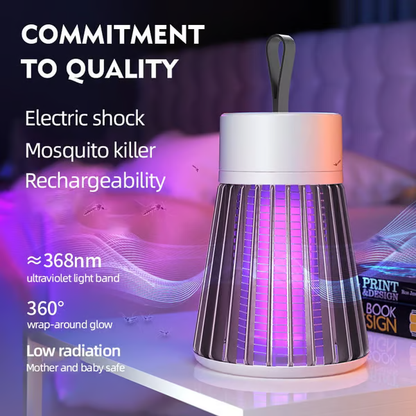 🔥 USB/Rechargeable Mosquito & Fly Trap Lamp