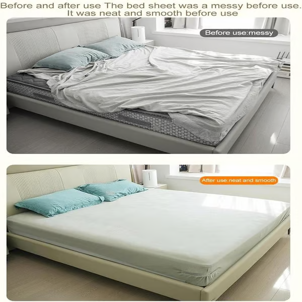 🛏️Bed Sheet Grippers 4 PCS Non-slip Sheet Holders