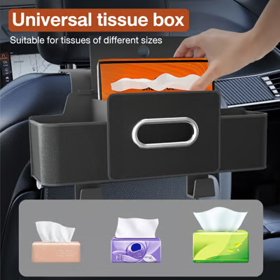 3-in-1 Car Backseat Organizer – Keep Your Ride Clean & Organized!
