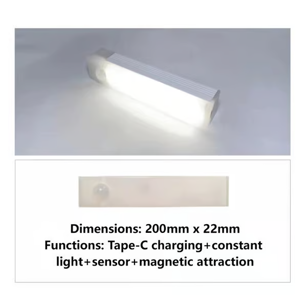 Punch-free Smart Sensor Magnetic Rechargeable LED Lights