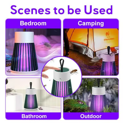 🔥 USB/Rechargeable Mosquito & Fly Trap Lamp