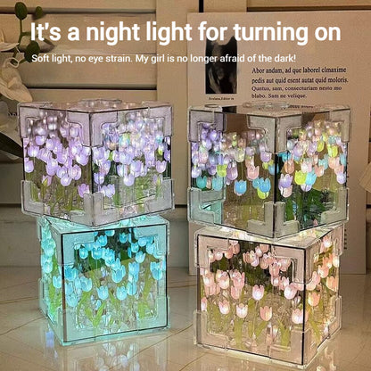 Tulip Glow Mirror Lamp