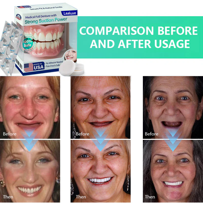 Medical Full Denture with Strong Suction