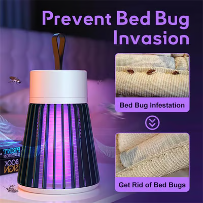 🔥 USB/Rechargeable Mosquito & Fly Trap Lamp